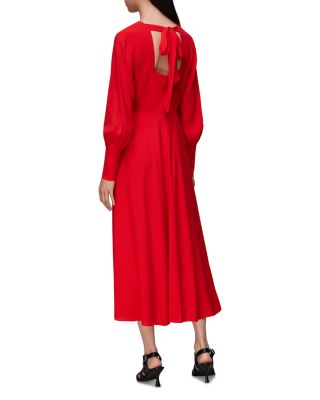 Amira Tie Back Midi Dress