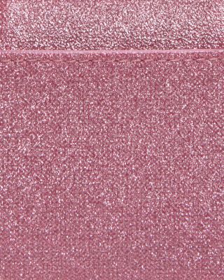 Hourglass Mini Handbag with Chain Sparkling Fabric