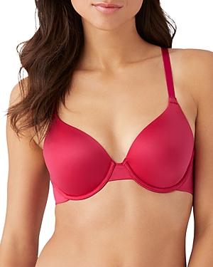 B.tempt'd By Wacoal Future Foundations Wire-free Lace T-shirt Bra In Bright  Rose