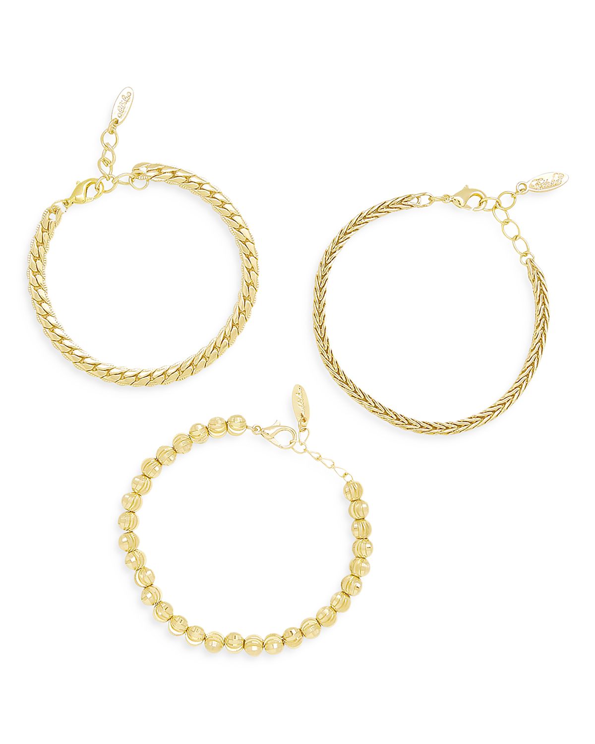 Ettika Classical Bracelets, Set of 3