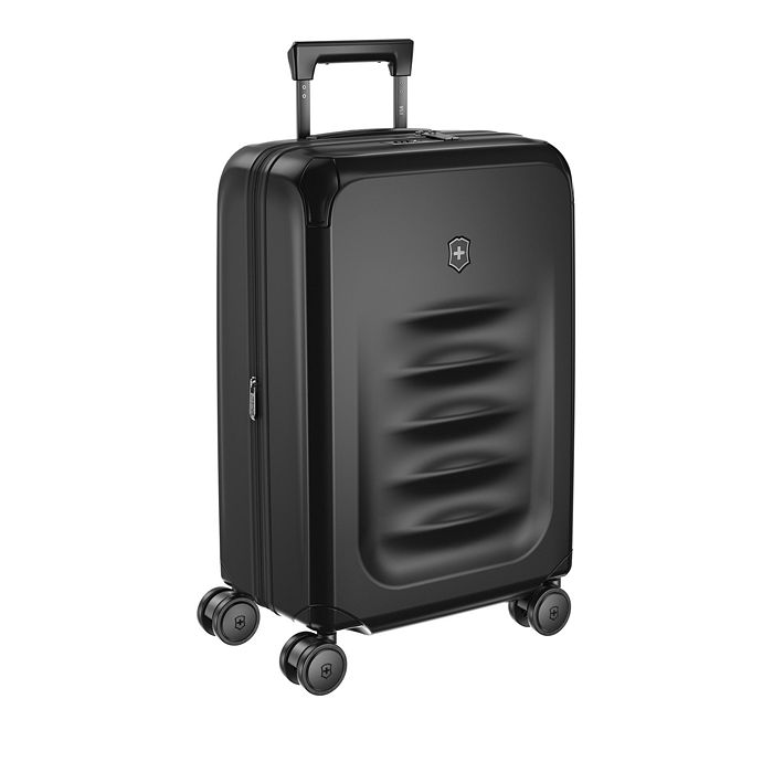 Shop Victorinox Swiss Army Spectra 3.0 Frequent Flyer Plus Expandable Carry On Spinner Suitcase In Black