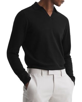 Reiss mens long sleeve polo hotsell