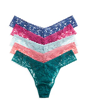 Hanky Panky - Holiday Boxed Original Rise Thong Gift Set, Pack of 5 - 100% Exclusive