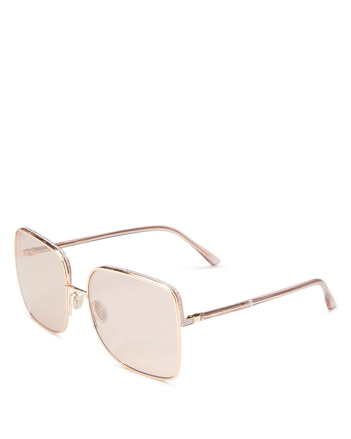 Jimmy Choo Aliana Square Sunglasses, 59mm