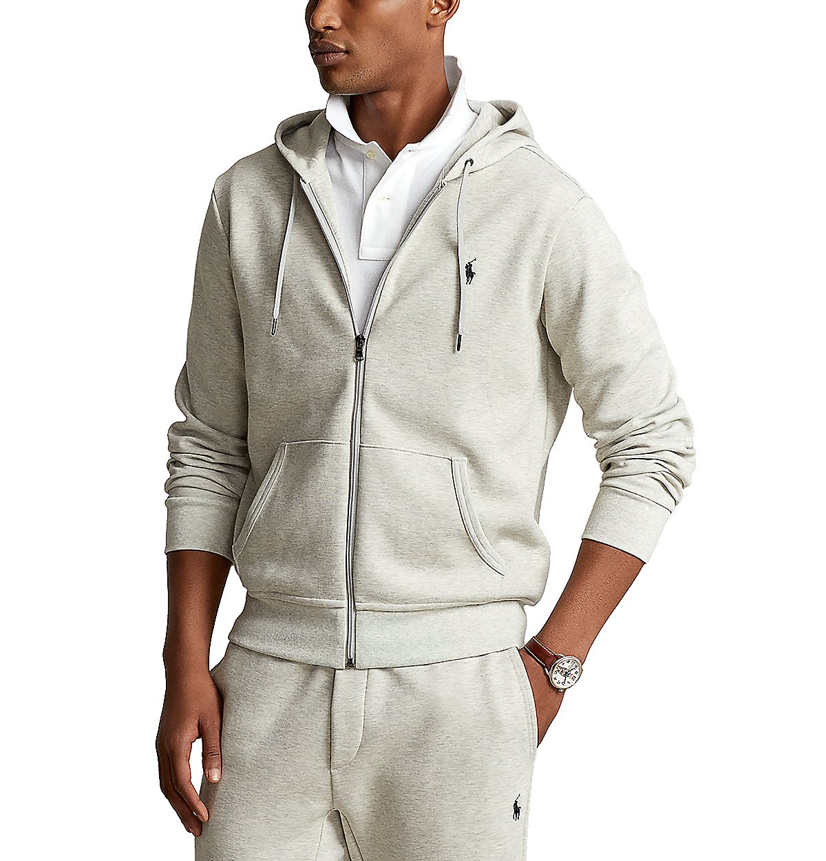 Polo Ralph Lauren Double Knit Full Zip Hoodie