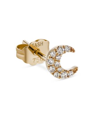 Maria Black 14kt yellow gold diamond Chandelier stud earring