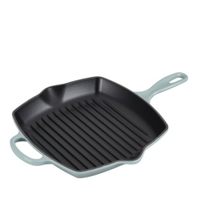 Le Creuset 10.25" Skillet Grill - Sea Salt