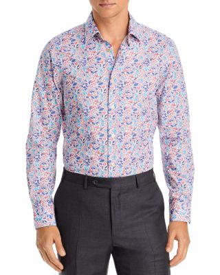 Paul Smith Soho Floral Print Slim Fit Shirt Bloomingdale's