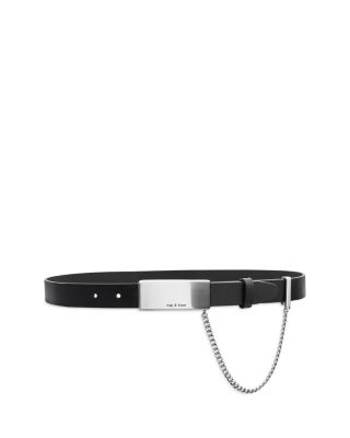 rag & bone NEW YORK Chain Belt Rag & Bone Jumbo Boyfriend Chain Belt In Brown | ModeSens main image 3