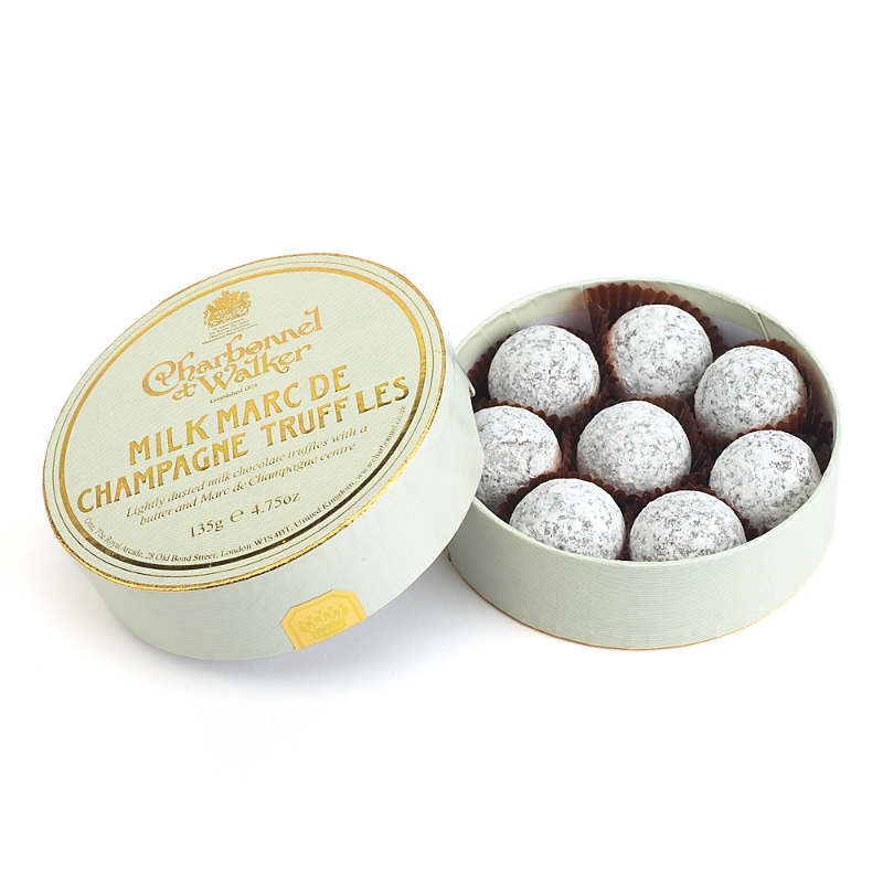 Charbonnel et Walker Marc de Champagne Milk Chocolate Truffles
