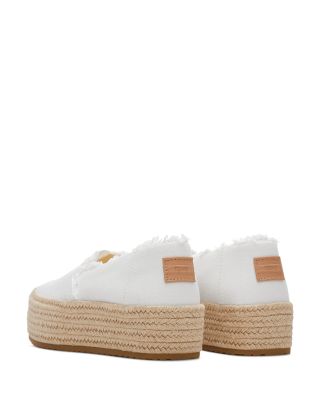 Women's Valencia Platform Espadrille Flats