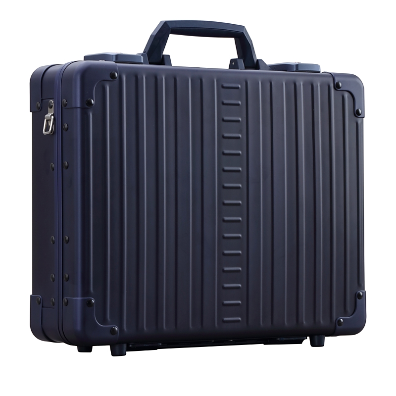 Aleon 15 Aluminum Business Attache Case In Blue
