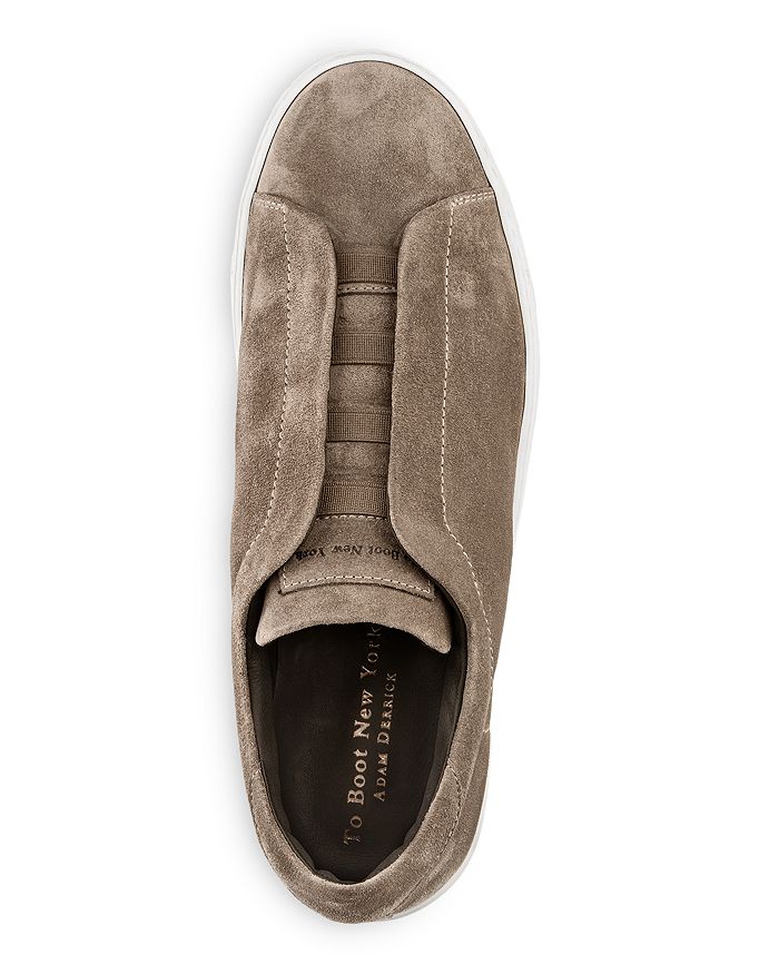 Shop To Boot New York Men's Stone Slip On Sneakers In Taupe