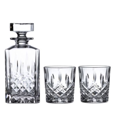 Markham Squared Decanter & Double Old Fashioned Glass Set