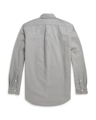Classic Fit Long Sleeve Cotton Oxford Button Down Shirt
