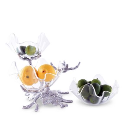 3 Tier Grape Stand with Acrylic Bowls 