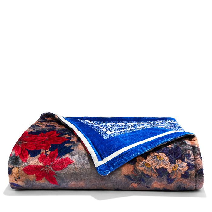 Johnny Was Claret Cozy Blanket Bloomingdale's