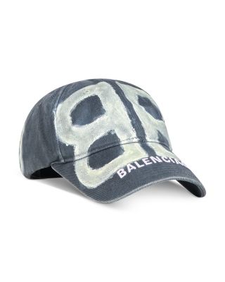 Balenciaga BB Sprayed Cap Purple/Green Men's - US