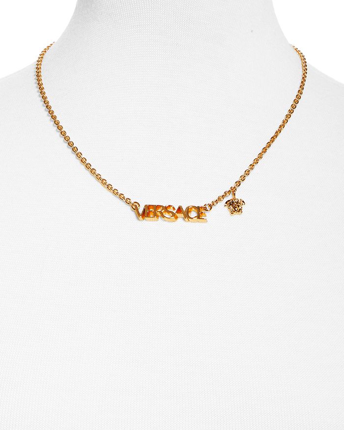 Versace sales logo choker