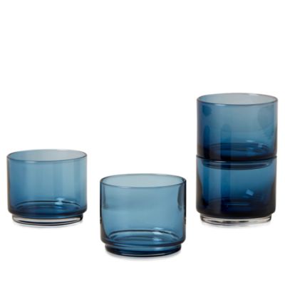 Tuscany Classics Stackable Short Glasses, Set of 4
