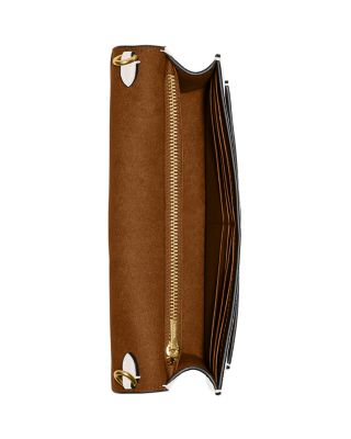 Tabby Chain Small Leather Clutch 