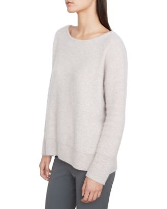 Vince teddy cropped clearance boatneck