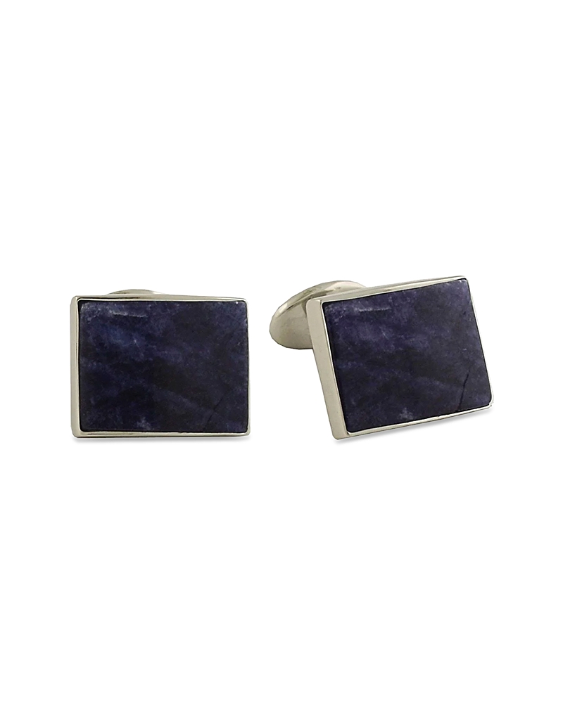 David Donahue Mother-of-pearl Cufflinks In Silver