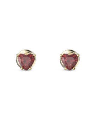 Swarovski - Chroma Heart Crystal Stud Earrings
