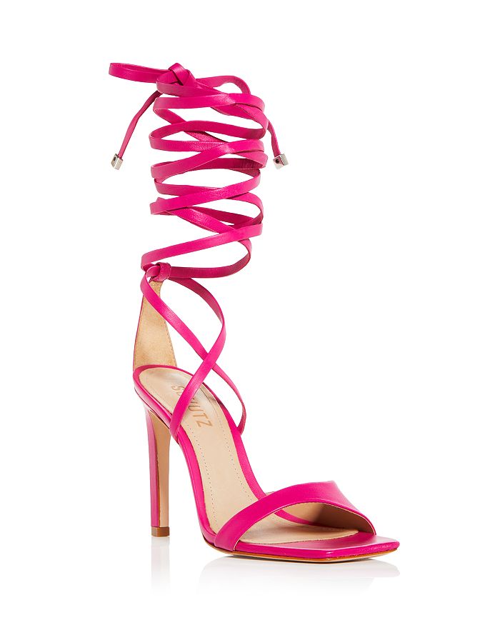 Schutz lace up heels store