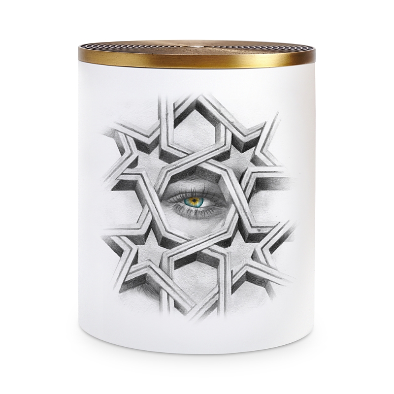 L'objet No.30 Grand Bazaar 3-wick Candle, 1000 G In White