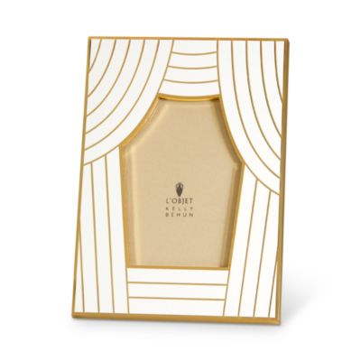 L'objet Kelly Behun Curtain Up Frame In Gold