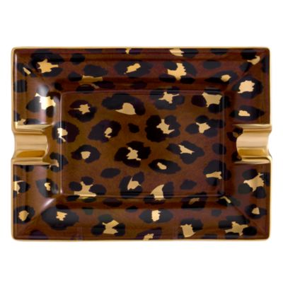 Leopard Ashtray 