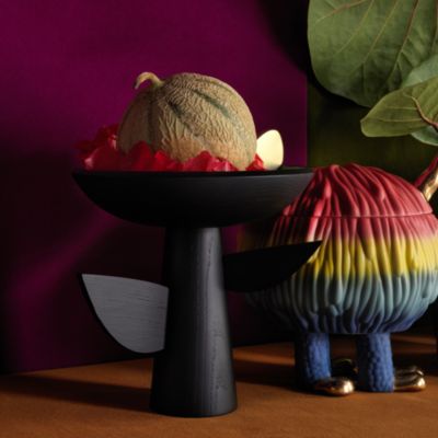 Kelly Behun Leaf Bowl On Stand