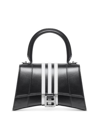 Balenciaga X Adidas Hourglass Leather Top Handle Bag