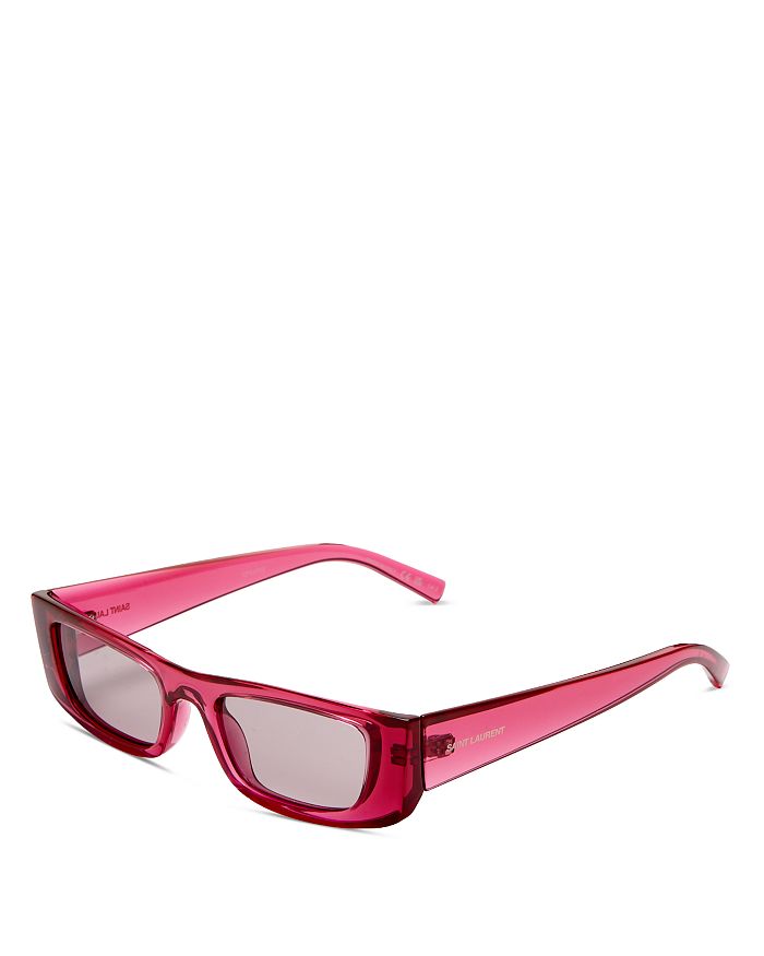 Saint Laurent - Rectangular Cat Eye Sunglasses, 52mm