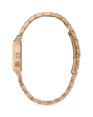 Rectangle Bracelet Watch, 20.5mm