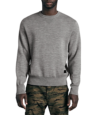 Rag & Bone Wool-blend Sweater In Heather Gray