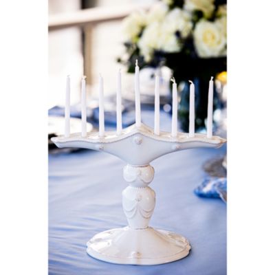 Berry & Thread Whitewash Menorah