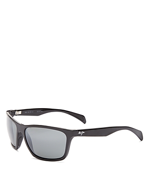 Maui Jim Makoa Polarized Wrap Sunglasses, 59mm