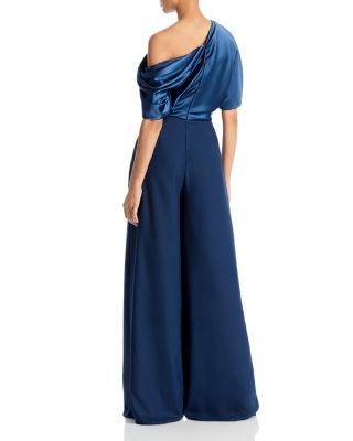 Off The Shoulder Wide Leg Jumpsuit