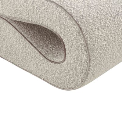 Senna Speckled Boucle Accent Chair in Grey