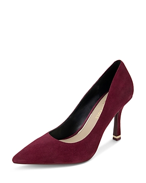 Kenneth Cole Women's Romi Pointed Toe High Heel Pumps In Wine
