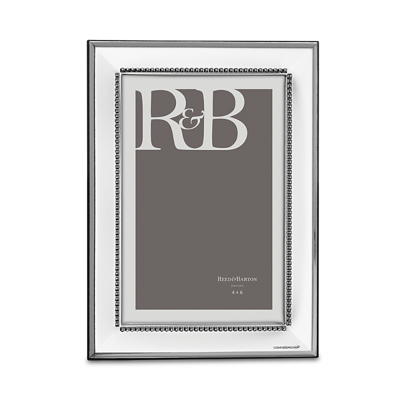 Reed & Barton Mia Silverplate Frame, 4 x 6