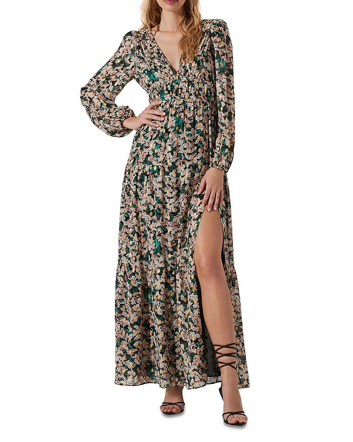 ASTR the Label - Francesca Floral Print Maxi Dress