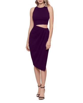 AQUA Asymmetric Cutout Dress - 100% Exclusive | Bloomingdale's