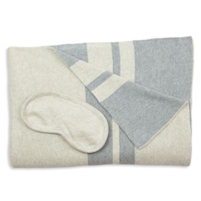 Travel Text Throw Blanket