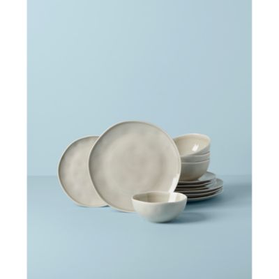 Bay Colors 12-Piece Dinnerware Set