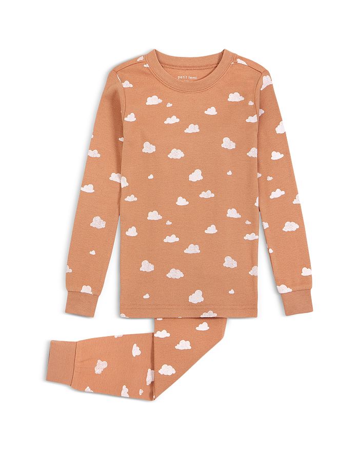 Petit Lem Narwhal Print on Frosty Teal PJ Set main image 1