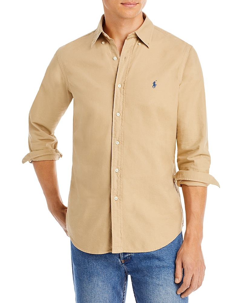 Polo Ralph Lauren Classic Fit Long Sleeve Cotton Oxford Button Down Shirt