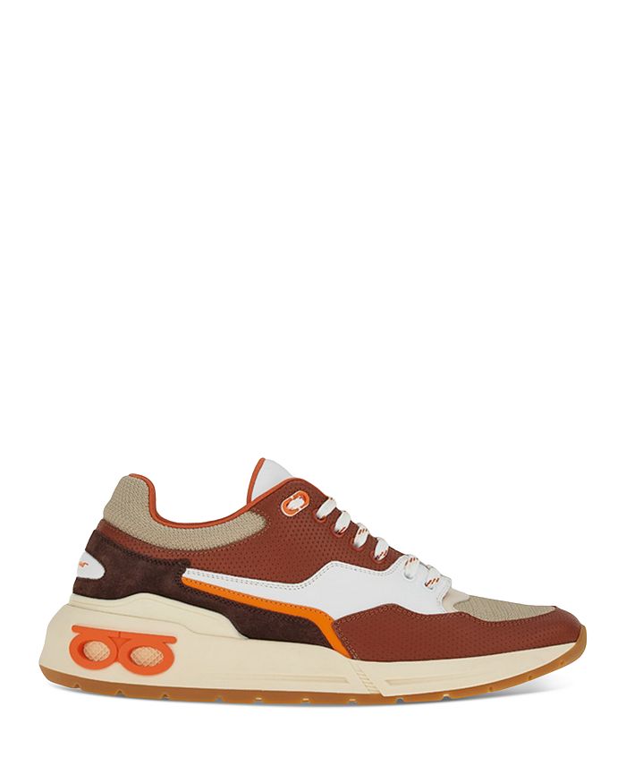 Ferragamo - Men's Cosma Low Lace Up Sneakers